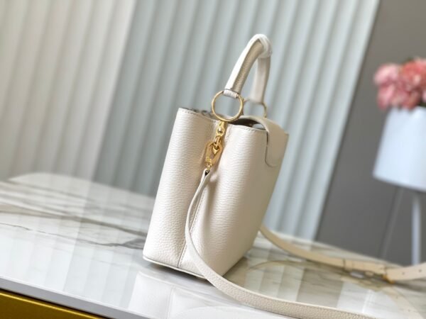 LOUIS VUITTON Capucines M48865 Cream White - 图片 3