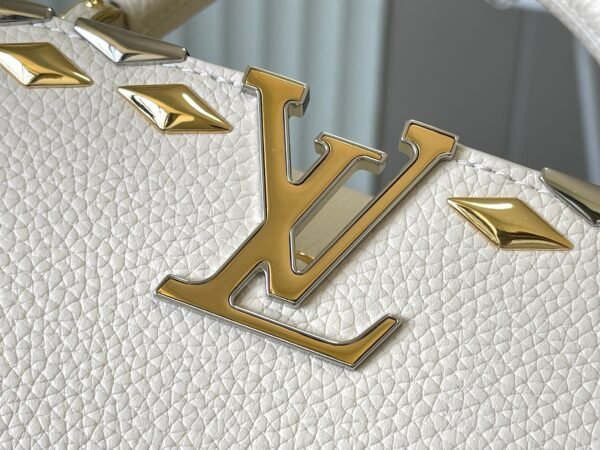 LOUIS VUITTON Capucines M48865 Cream White - 图片 7