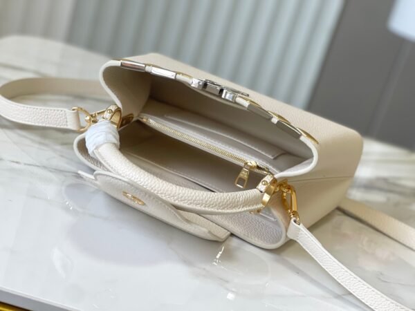 LOUIS VUITTON Capucines M48865 Cream White - 图片 4