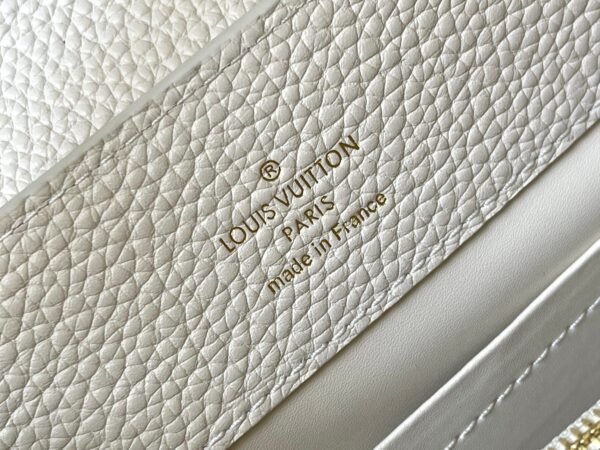 LOUIS VUITTON Capucines M48865 Cream White - 图片 9