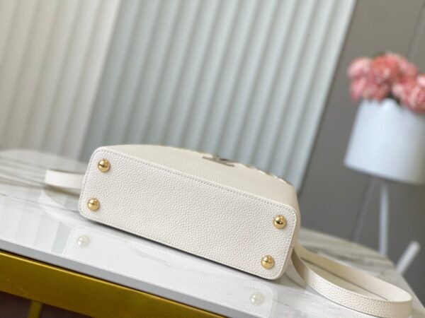 LOUIS VUITTON Capucines M48865 Cream White - 图片 5