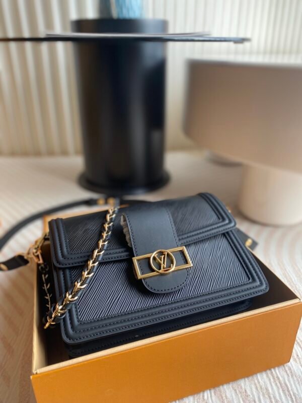 LOUIS VUITTON Dauphine Bag M56141 Black - 图片 2