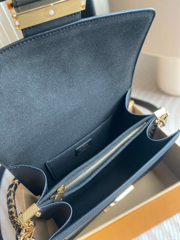 LOUIS VUITTON Dauphine Bag M56141 Black - 图片 6