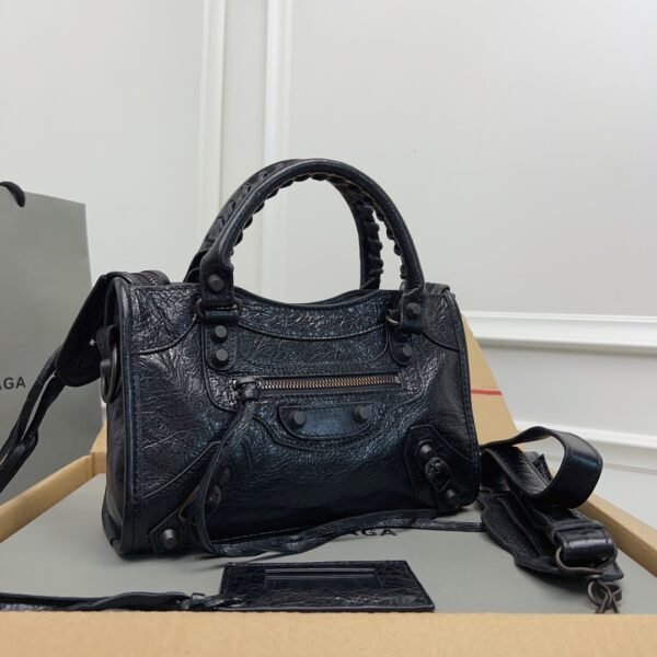 Balenciaga Classic Gold Mini City Bag - 图片 3